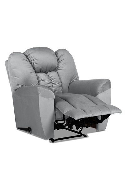 BACK COMFORT Royal Seat | Velvet Rocking & Rotating Recliner Chair