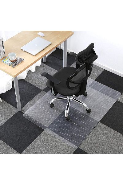 Generic Supreouts Desk Chair Mat, Easy Glide Rectangular Protect Mat Carpet Floors for Low and No Pile Carp