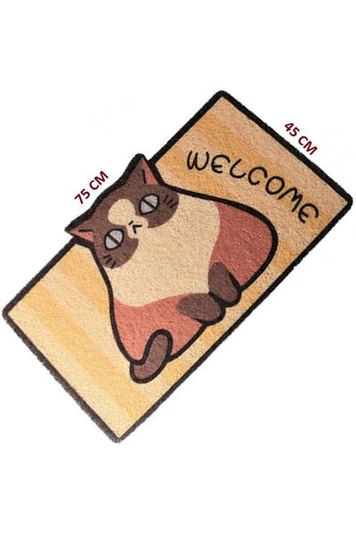 Generic hihomey 2Pcs set Anti Slip Door Mat