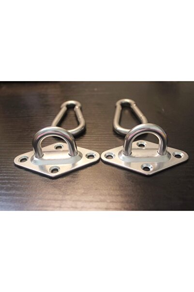 genernic MHMYDZ SANXIA 1000 lb Heavy Duty Hammock Hanging Kit, M8, Silver