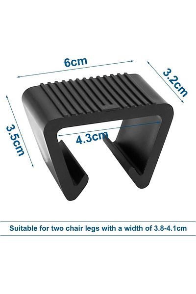 Generic 8 Pcs Rattan Furniture Clamps Wicker Chair Fasteners Outdoor Furniture Clips Patio Sofa Clips Conne