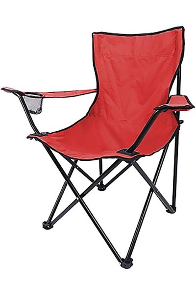 Generic Portable Folding Chair Ultra Light Camping Chair Fishing Chair Director Chair Red