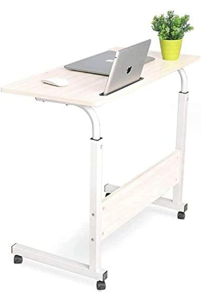 Generic SHOWAY Adjustable Mobile Bed Table Desks, Portable Laptop Computer Stand Desks, Mobile Laptop Desk