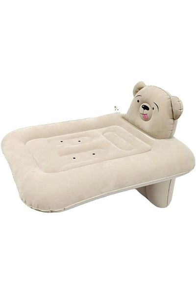 Generic Baby Inflatable Airplane Bed, Portable Travel Toddler Bed, Kids Sleeping Bed for Travel,Car Inflata
