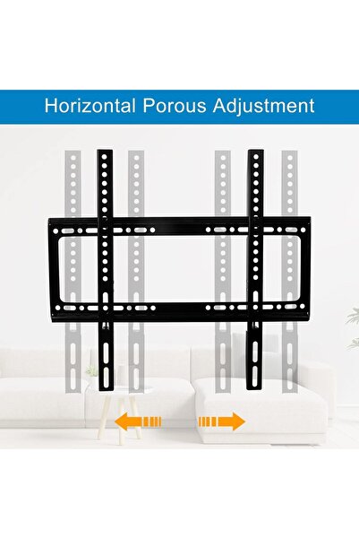 SKY TOUCH SKY-TOUCH TV Wall Mount 26"-63" Flat Panel Bracket, Heavy Duty, 50KG, Black