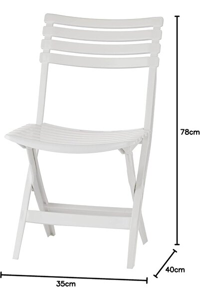 Cosmoplast Plastic Folding Chair For Indoors And Outdoors
