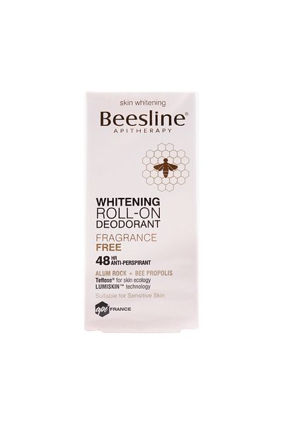 Beesline Whitening Fragrance Free Deodorant Roll-On For Women 50 ml