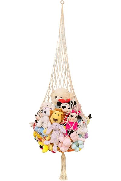 Generic Stuffed Animal Storage Hammock or Net, Large Toy Hammock Net for Stuffed Animals Corner, Cute Hangi