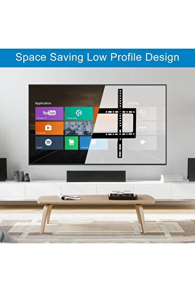 SKY TOUCH SKY-TOUCH TV Wall Mount 26"-63" Flat Panel Bracket, Heavy Duty, 50KG, Black