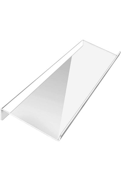 Generic Lakobos Computer Keyboard Stand, Clear Acrylic Premium Tilted Computer Keyboard Holder, for Easy Er