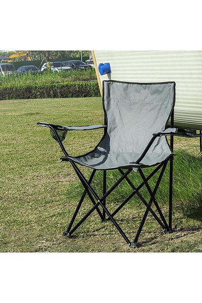 Generic Portable Folding Chair Ultra Light Camping Chair Fishing Chair Director Chair Red