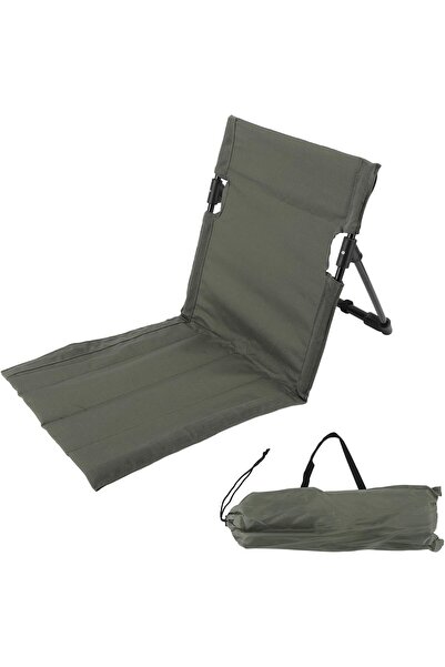 Generic Folding Chaise Lounge Chair, Outdoors Beach Lounger with Adjustable B...