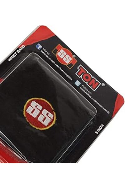 SS Wrist Band 3 (Black)