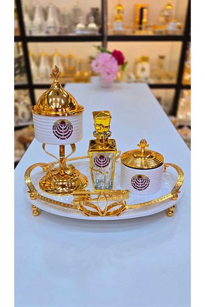 D&H Damanhoor Luxury Incense Bakhoor Burner Gift Set