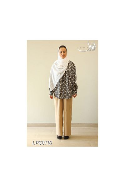 AL BATOOL Linelle Long Sleeve Co-ord Set for Women, Elegant and Comfortable Two-Piece Outfit