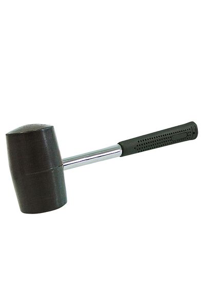 MEGA Ciocan Cauciuc Rigid Cu Maner Metalic 55Mm / 430G