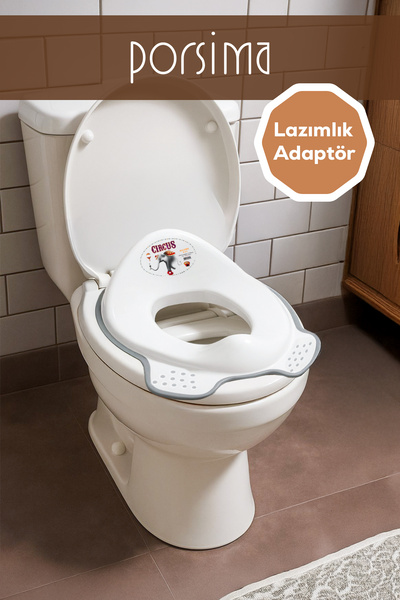 Genel Markalar Circus CM-240 Çocuklar Için Tuvalet Eğitim Klozet Aparatı - Klozet Adaptörü Koltuğu