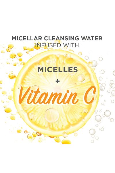 Garnier Skin Active Micellar Water for Dull Skin 400ml – Brightening Cleanser & Makeup Remover