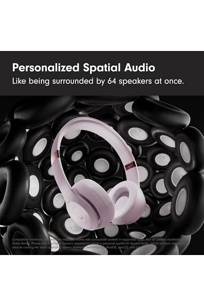 Beats Solo 4 - Wireless Bluetooth On-ear Headphones, Apple & Android Compatible, Up To 50 Hours Of B