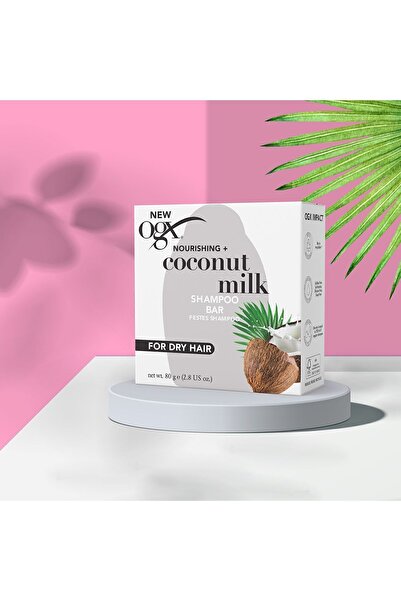 OGX Coconut Milk Katı Şampuan 80g