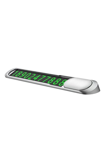 coofbe Hc Seri Gizlenebilir Numaralı Araç Park Telefon Numaratörü Araç Numara...