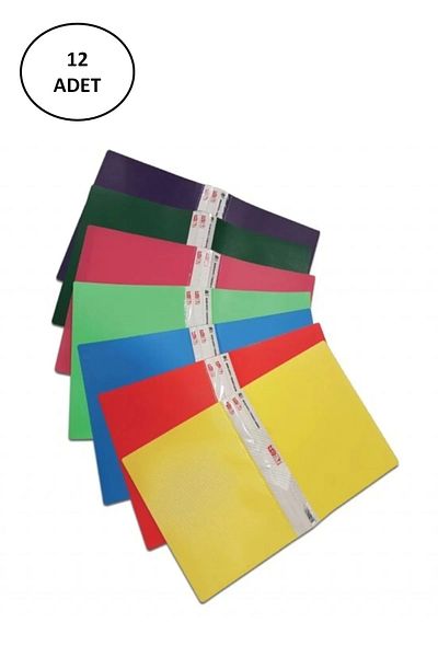 PRATİKOBA Abka Presentation File 30 Pages Mixed Color 12 Pieces