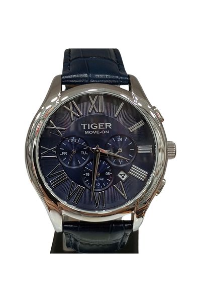 Tiger Tiger Men's Wristwatch Tf-297 42Mm-46Mm Navy Blue