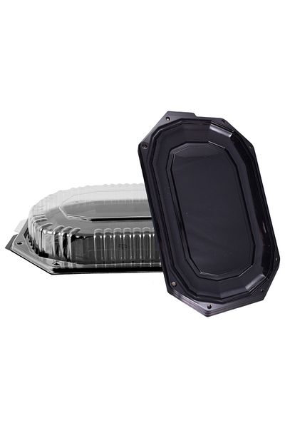 Cesiro Platou Negru Pp 335x250x38 100/set 1500cc