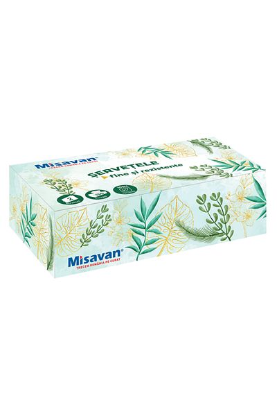 Cesiro Msv Napkins Box Green 150/set