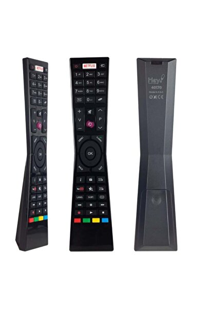 Powermaster Hey Jvc Netflix Youtube Tuşlu Lcd Led TV Kumanda (RCA2-49101 SRC-...