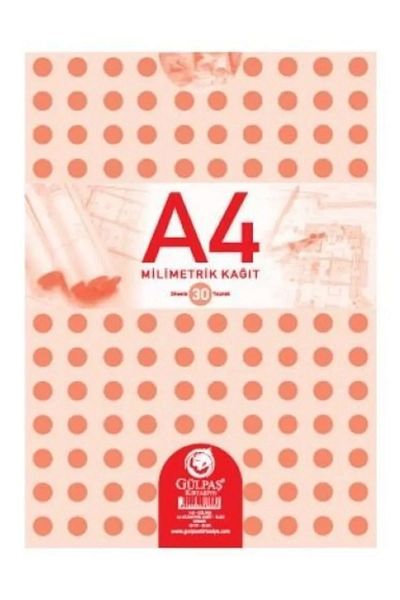 PRATİKOBA Gülpaş 144 Technical Painting Notebook A-4 30 Sheets 12 pcs