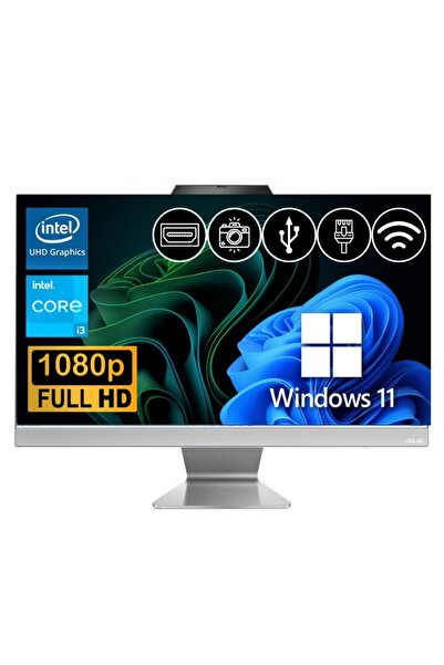 ASUS i3-1315U 24GB DDR5 512GB M.2 SSD A3402WVAK-I38256W0D ATL32 23.8" W11Pro ...