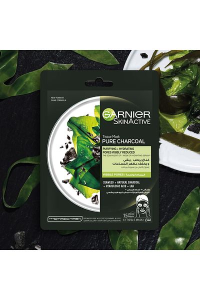 Garnier Skin Active Tissue Mask Pure Charcoal 28 g