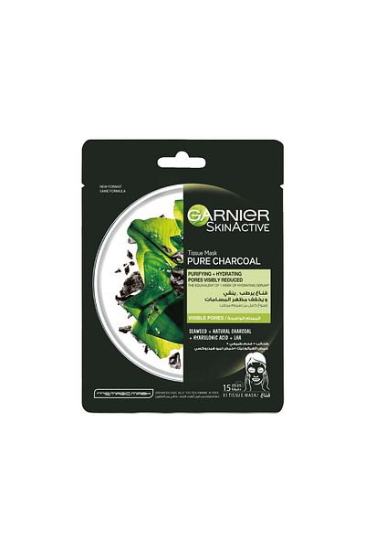 Garnier Skin Active Tissue Mask Pure Charcoal 28 g