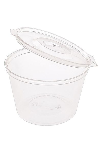 Cesiro Sticlă de sos PP 70ml cu capac 50/set