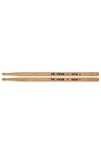Vicfirth-4c Vicfirth Double 5B Terra Ds Baguette