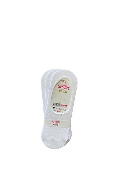 Line Smart 6 Pack Women's Cotton Soft Quality Ballerina Socks