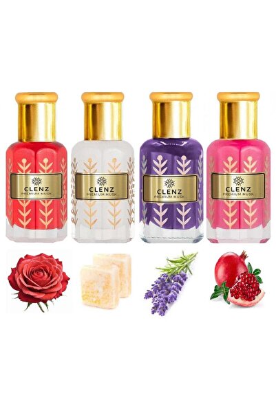 clenz Pack of 4 Premium Musk - 4x12ml