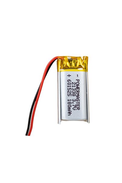 Powermaster 601525 3.7 Volt 180 Mah Lityum Polimer Pil
