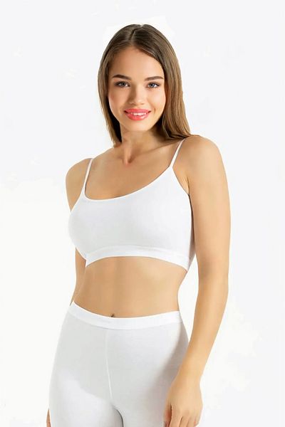Bravie Women's Rope Strap Padded Sports Bustier – Comfortable, Lightly Supported, Suitable for Daily Use 708
