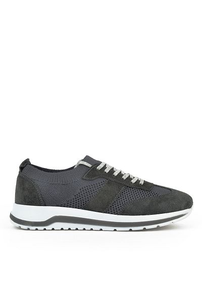 Ziya , Men's Genuine Leather Shoes 15110Z3150 Smoked