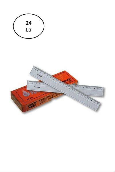PRATİKOBA Stars 20 Cm Ruler 24 Pieces