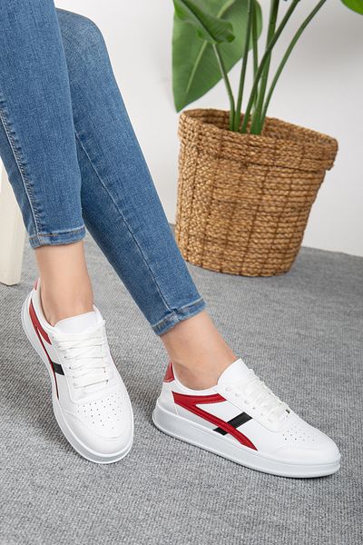 Jackers Pantofi sport unisex cu șireturi cu dungi