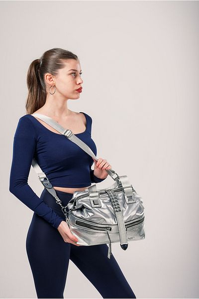ÇÇS Ççs Women's Shoulder Bag Ccs18010 Silver