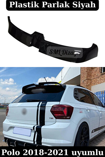 SML Dizayn 2018-2019-2020-2021 Polo Spoiler Polo Martı Bagaj Üstü Spoyler Spo...