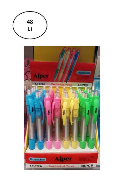 Toptan Bulurum Alper Tip Versatil Pen 0.7mm 48pcs