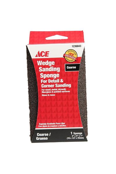 ACE MedCoarse Dual Surface Jumbo Sanding Sponge