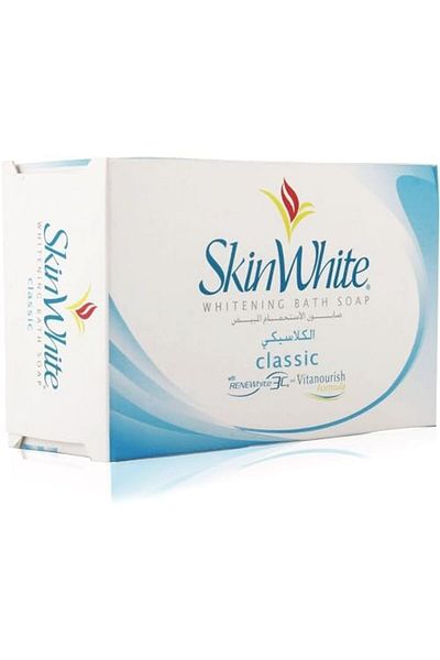 skin white Whitening Bath Soap Classic - With ReneWhite 3C & Vitanourish Formula - For Clearer Skin