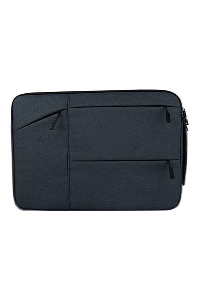 HALAMODO Vertical Laptop Sleeve For Macbook Dark Blue