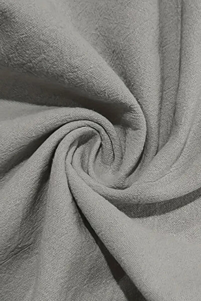 COOL TARZ Erkek Gümüş Relaxed Fıt Pamuklu Keten Pantolon